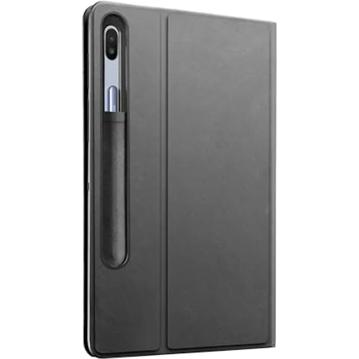 Cellularline Folio Galaxy Tab S9+ Schwarze Lederoptik Tablethülle mit Standfunktion – Bild 3