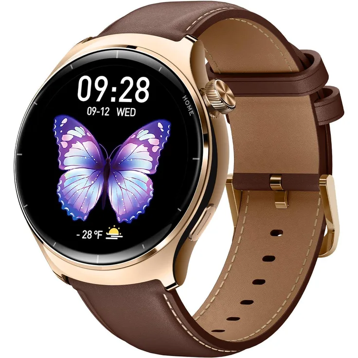 Mibro Lite3 Pro GPS Smartwatch mit AMOLED UHD Display, 150+ Sportmodi, Fitness- & Schlaftracking, Bluetooth Telefonfunktion