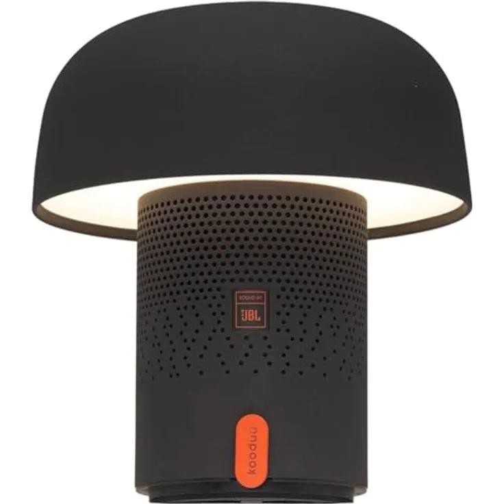 Kooduu Sensa Play, LED-Lampe mit Bluetooth und JBL Sound, 10W, IP53, Anthrazit