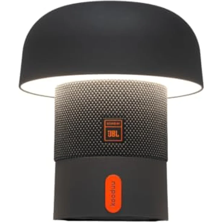 Kooduu Sensa Play Mini, Bluetooth Lautsprecher mit JBL Signature Sound und integrierter LED-Beleuchtung, Akkubetrieb, Anthrazit – Bild 2