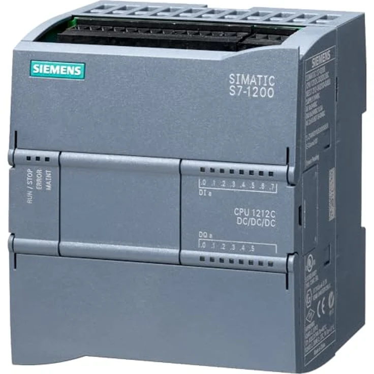 Siemens SIMATIC S7-1200 CPU 1212C, DC/DC/DC, 14 I/O, Ethernet, 50 kB Programmspeicher – Bild 2
