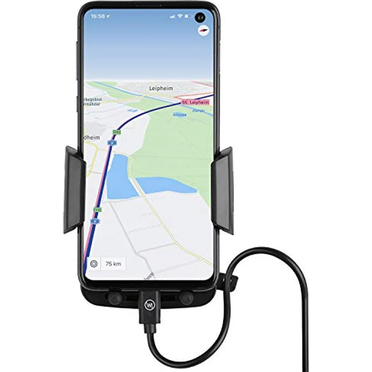 Wicked Chili Handyhalterung Auto Handyhalter kompatibel mit Samsung Galaxy S20 Ultra, S10, A51, A71 Auto KFZ-Halterung Smartphone Halterung Armaturenbrett & Windschutzscheibe 2 in 1 Saugnapf Halterung – Bild 2