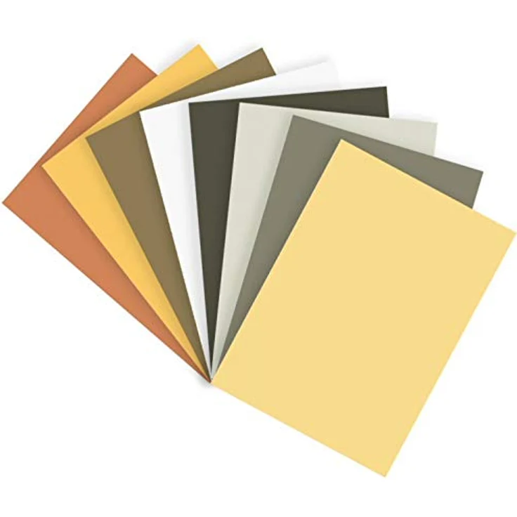 Clairefontaine Pastelmat Papier, Bastelpapier für trockene Techniken, 360 g/m², 5 Bogen 50x70 cm, pH-neutral, säurefrei – Bild 2