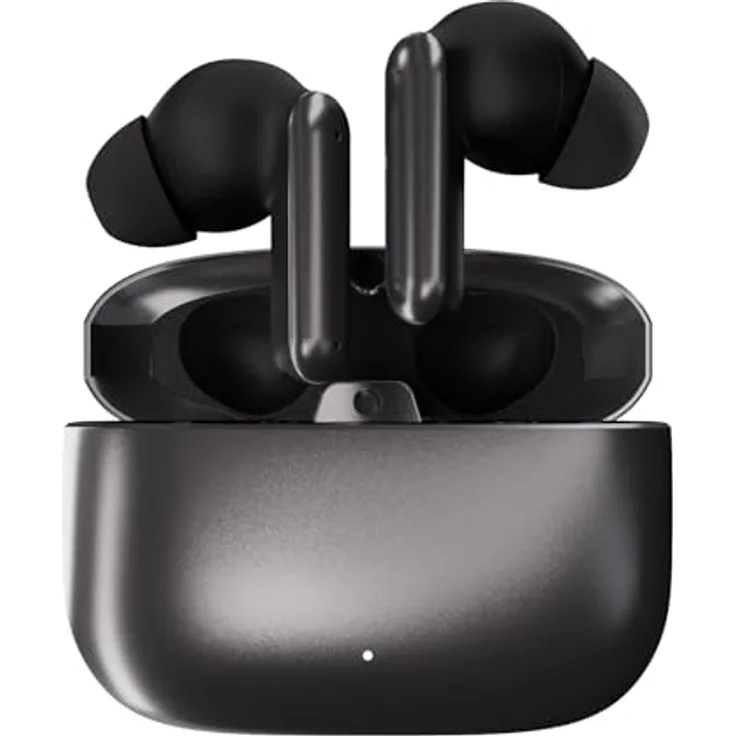 VIVANCO Bluetooth® Metal Pair Pro TWS Noise Cancelling In-Ear Kopfhörer, Bluetooth Metal Pair Pro Noise Cancelling True Wireless Earphones