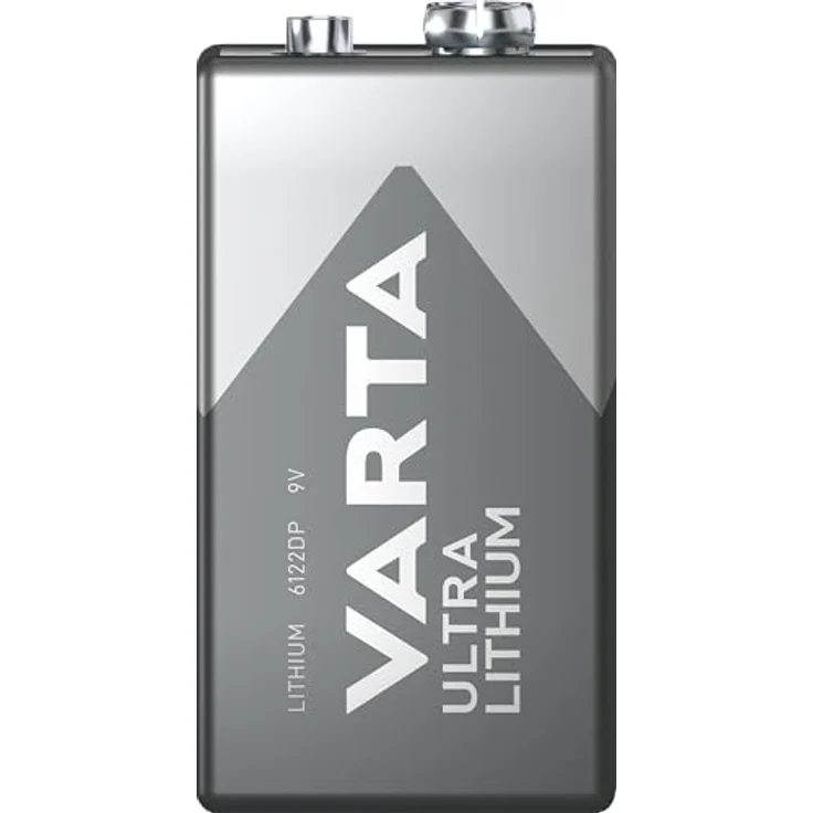 VARTA Lithium 9V Block, ideal für Rauchmelder, GPS Geräte Sport- und Outdoor-Einsätze (1er Pack) – Bild 2