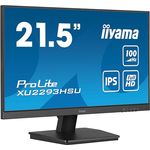 iiyama Prolite XU2293HSU-B7 21,5" IPS LED-Monitor schwarz, Full-HD 100Hz HDMI DP USB2.0 Adaptive Sync
