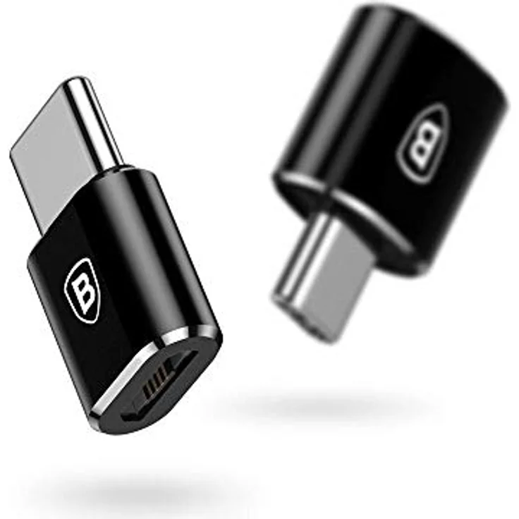 Baseus Adapter - Micro USB female to Type C male - (CAMOTG-01) Black – Bild 9