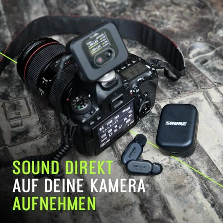 Shure MoveMic Two Set-Profi Funk-Ansteckmikros mit Empfänger für Kamera, iPhone, Android, Mac & PC, 2 Bluetooth Mini Mics, 24h Ladezeit, IPX4, Kompakte & tragbare Ansteckmikros (MV-TWO-KIT-Z6) – Bild 4