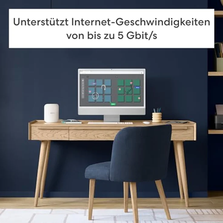 eero Pro 7, Triband-Mesh-Wi-Fi-7-Router, bis zu 5 Gbit/s, WLAN-Abdeckung bis 560 m², 3er-Pack – Bild 5