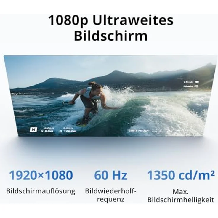 DJI Goggles N3, FPV Goggles mit 1080p ultrabreitem Bildschirm, Immersives Flugerlebnis, Wireless Streaming, Einsatzbereites Kit, AR Cursor – Bild 4