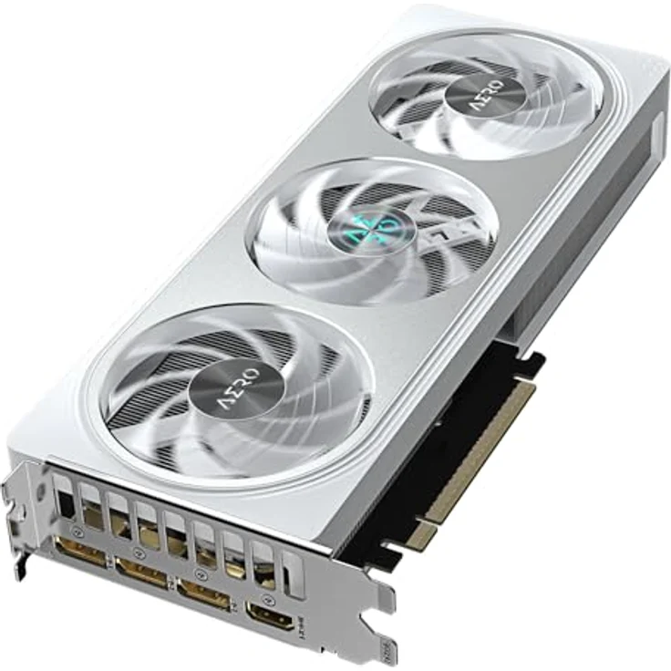 Gigabyte GeForce RTX 5060 AERO OC 8G Grafikkarte - 8GB GDDR7, 128bit, PCI-E 5.0, 2595 MHz, WINDFORCE Kühlsystem, RGB Beleuchtung, Dual BIOS – Bild 4