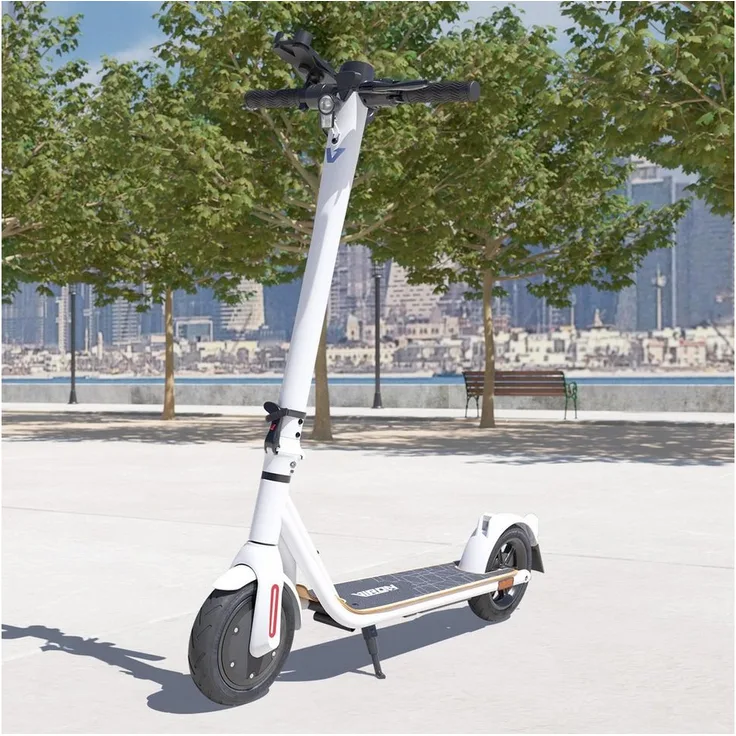 Viron E-Scooter XI-700-S, Elektro Scooter mit Straßenzulassung, Aluminium, 500W Motor, bis zu 30 km Reichweite, schwarz