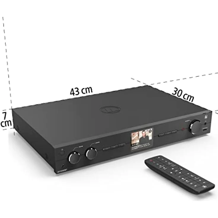 054238 DIT2006BT Bluetooth DAB,DAB+,FM Radio (Schwarz) () – Bild 3