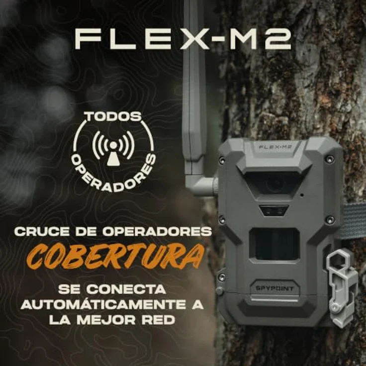 Spypoint Wildkamera Flex-M2, 32 MP mit 1080p Videoaufnahme, wetterfest, Dual-SIM, GPS-Ortung – Bild 6