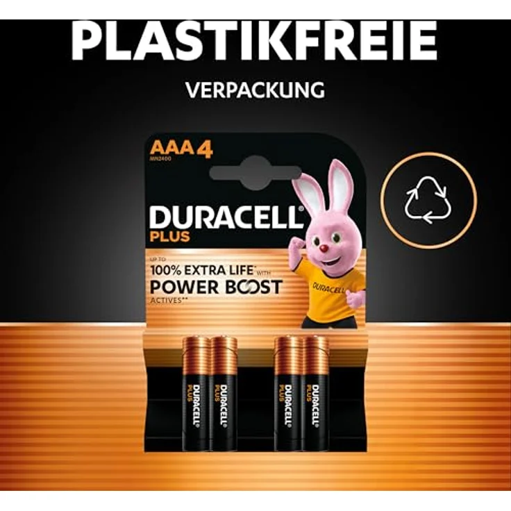 Duracell Plus Power Boost Micro (AAA)-Batterie, Alkali-Mangan, 1.5V, 20 Stück, für hohe Stromverbrauchgeräte – Bild 7