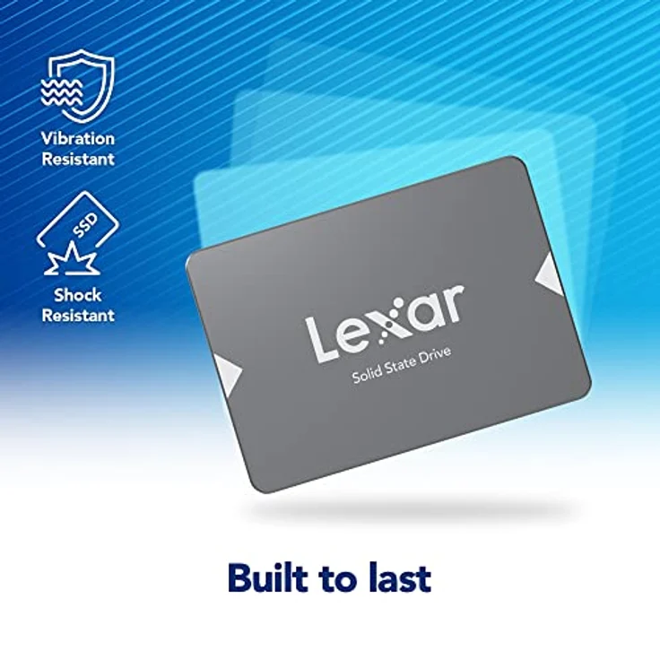 Lexar NS100 2,5'' SATA III (6Gb-s) 128GB Solid-State-Laufwerk – Bild 6