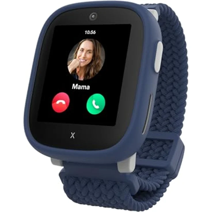 XPLORA X6 Play - wasserdichte Kinder-Telefonuhr, 4G, GPS, SOS-Funktion, Kamera, Schulmodus, blau – Bild 1
