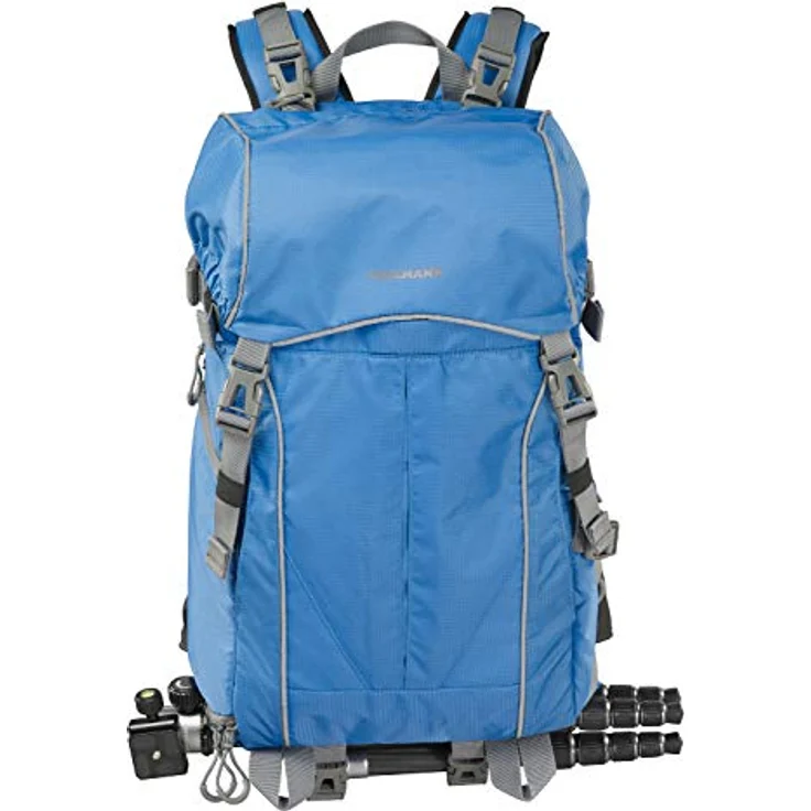 CULLMANN ULTRALIGHT 2in1 Daypack 600+ Foto--Wanderrucksack mit Schultertasche, Innenmaß Kamerafach 240x190x120mm, blau – Bild 3
