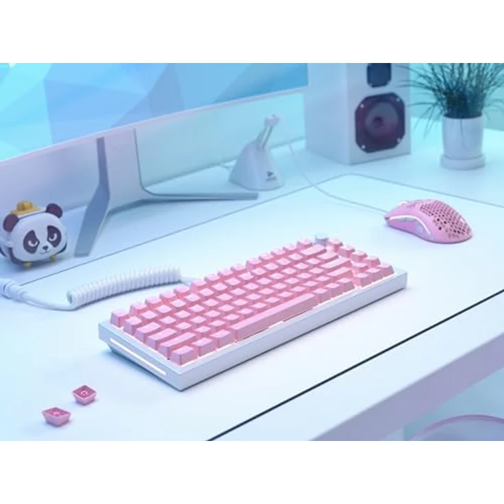 Glorious GMMK ABS Doubleshot V2 USA Base Kit, Keycaps, Pink – Bild 3