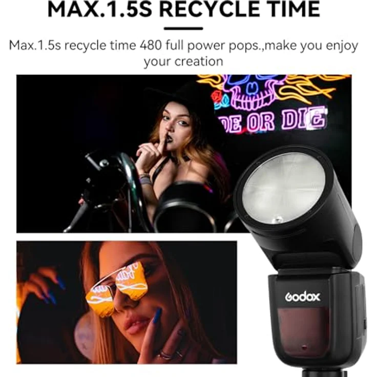 Godox Speedlite V1 Canon – Bild 5