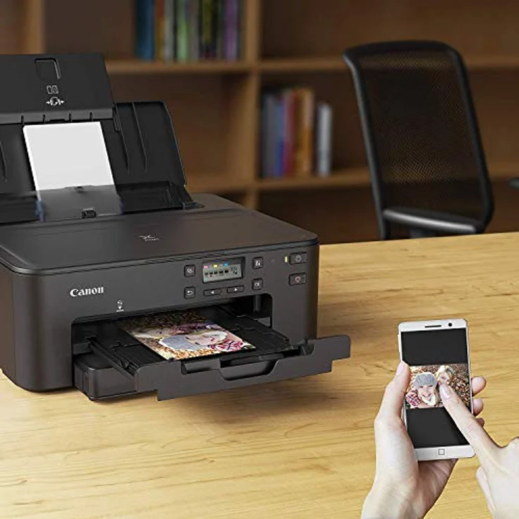 Canon Pixma TS705a, Tintenstrahldrucker mit 10 kompatiblen XXL Patronen, schwarz – Bild 4