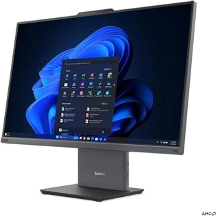 Lenovo ThinkCentre Neo 55a-24 G6, All-in-One PC mit 23,8" FHD-Display, AMD Ryzen AI 7, 16GB RAM, 512GB SSD, Farbe Luna Gray – Bild 2
