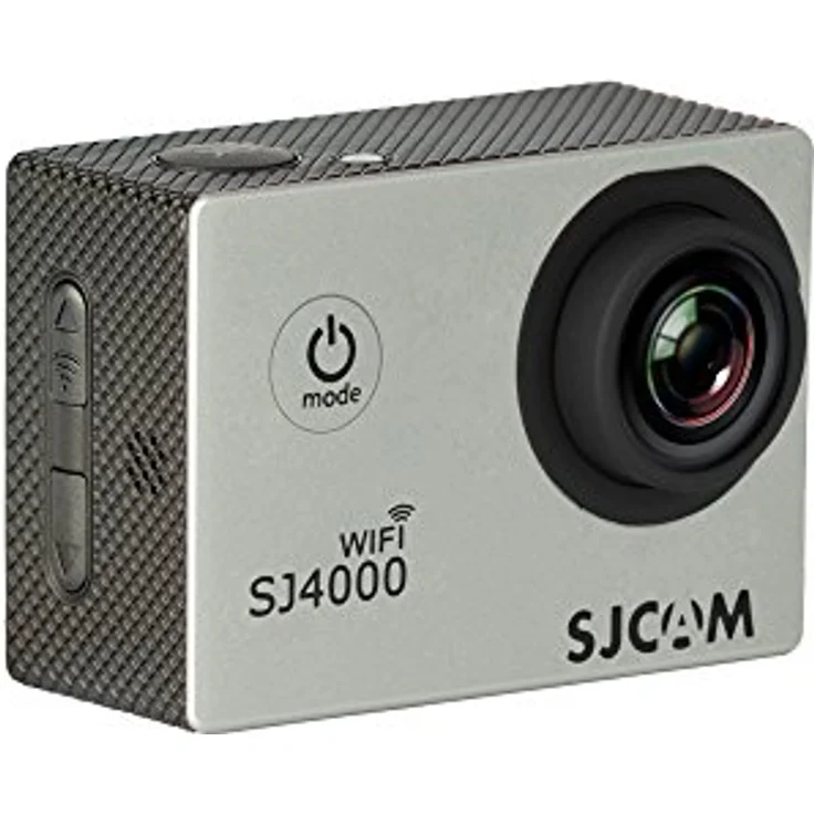 SJCAM SJ-4000-WiFi SJ4000 Deutsche Version wasserdichte Sport Actionkamera (5,08 cm (2 Zoll), FHD, 1080p, 30m, 12MP, 16 Zubehörteile) Silber – Bild 4