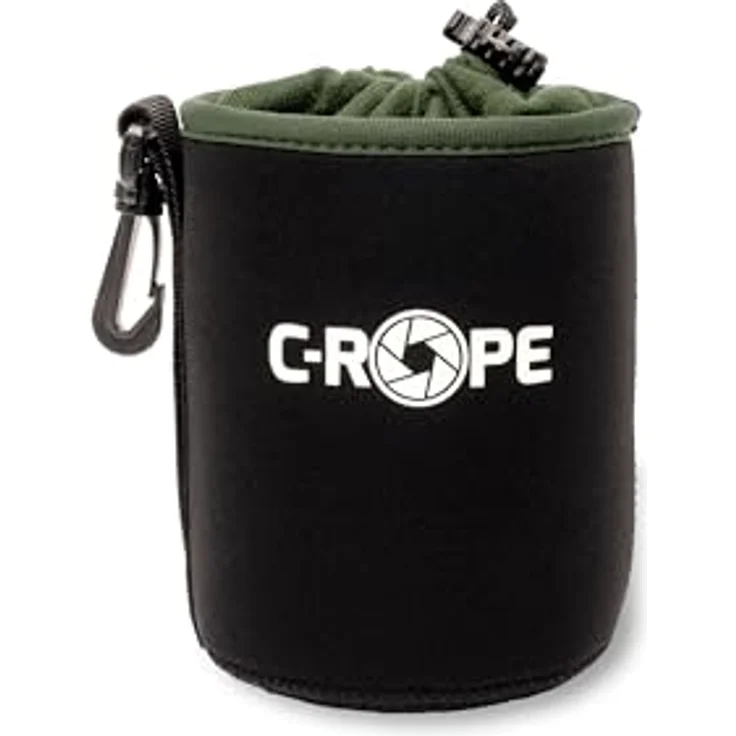 C-Rope Neopren Objektivbeutel mit Fleece-Fütterung, Größe M, ideal für Kameraobjektive und Zubehör – Bild 1