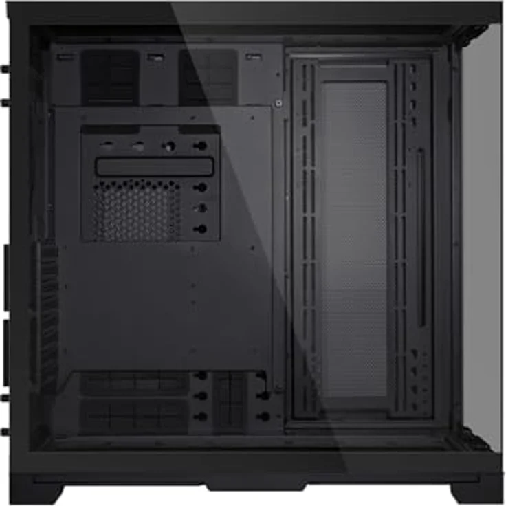 Lian Li O11D EVO XL PC-Gehäuse, umkehrbares PC-Gehäuse, Nahtlose Glasverkleidung, 460 mm GPU-Freiheit, DREI Motherboard-Positionen, Stahl, Aluminium, gehärtetes Glas, Tower-PC-Gehäuse, Schwarz - Preisvergleich – Bild 4