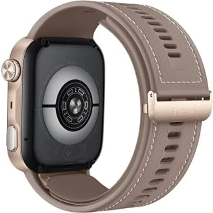 Huawei Watch D3 Gold, Smartwatch mit braunem Armband und hochwertigem Design – Bild 4