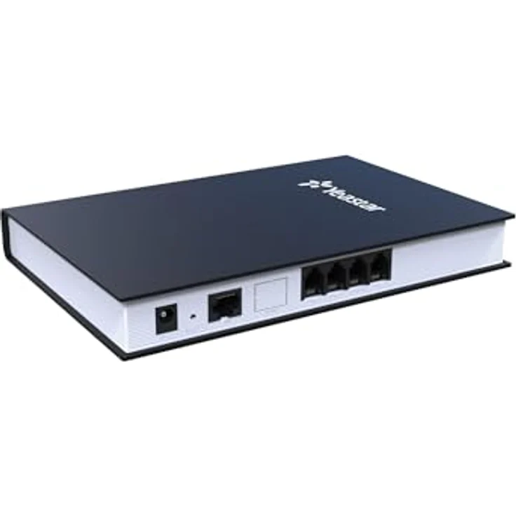 Yeastar TA400 VoIP-Analog Gateway, 4 FXS Ports, Router mit carrier-grade Funktionen, Schwarz – Bild 4