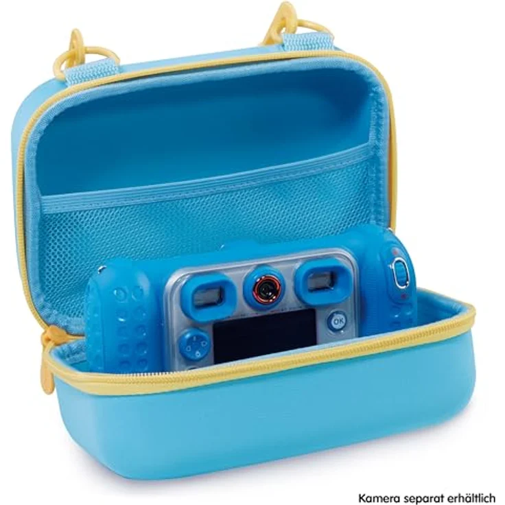 Vtech KidiZoom Tragetasche blau - Tasche für alle KidiZoom-Kameras mit Tragegriff und Schulterriemen – Bild 2