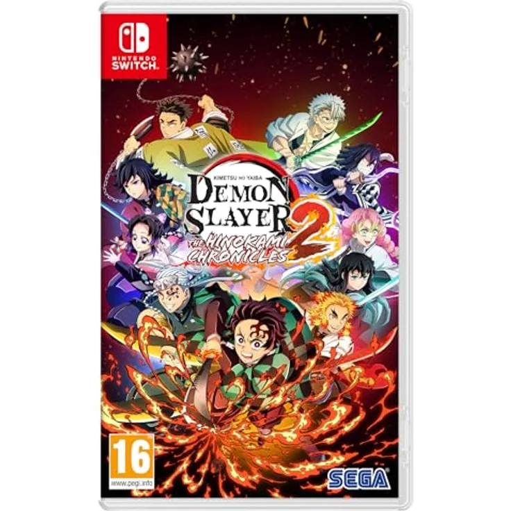 SEGA Demon Slayer -Kimetsu no Yaiba- The Hinokami Chronicles 2, Nintendo Switch Spiel mit actionreichem Dämonen-Battle