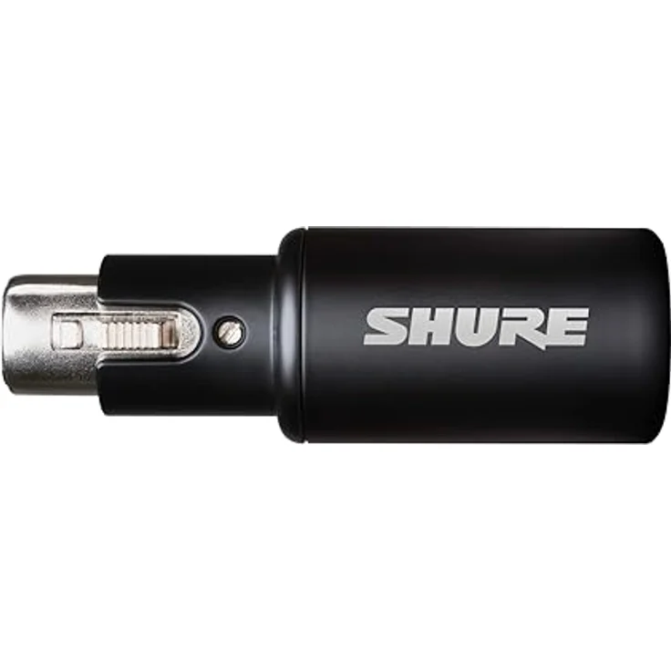Shure MVX2U Gen 2, digitales XLR‑zu‑USB Audiointerface für Mikrofone, kompatibel mit Mac, Windows, iOS & Android, 60 dB Verstärkung, Zero-Latenz-Monitoring, inkl. USB-C-Kabel – Bild 1