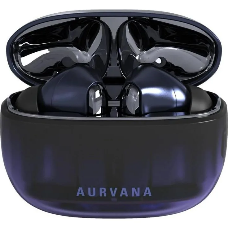 Creative Aurvana Ace 3 Bluetooth 5.5 ANC wireless headphones navy blue (Aktive Geräuschunterdrückung, 26 h, Kabellos), Kopfhörer, Blau