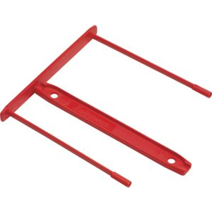 Bankers-Box Abheftbügel 0089602, 100 Stück, 85mm Füllhöhe, Plastik, Deckschiene – Bild 1