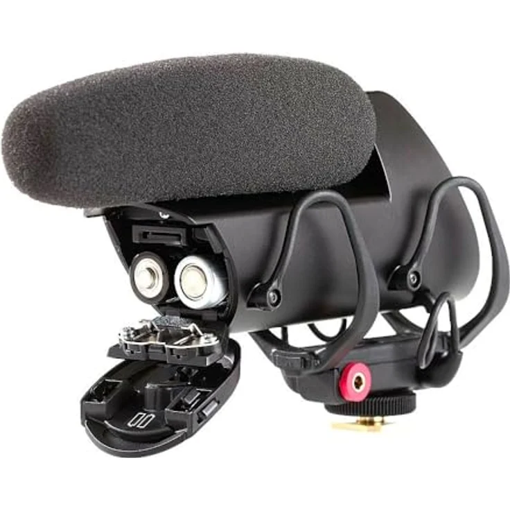Shure VP83F Lenshopper – Robustes, extrem leichtes Kamera Mikrofon mit integriertem Flash-Recorder & Kopfhöreranschluss – Für hochauflösende Audioaufnahmen – Schwarz – Bild 2