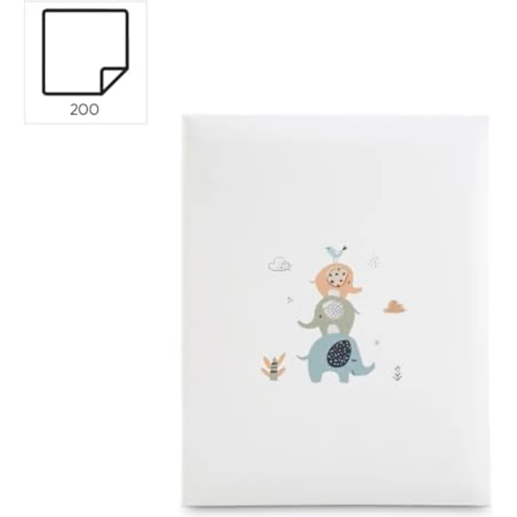Hama Memo-Album 10 x 15 cm Animals, weiß, für 200 Fotos mit Platz für Anekdoten – Bild 4