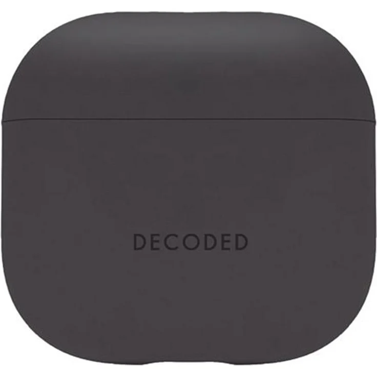 Decoded Silicone Aircase, Silikonhülle für AirPods mit Sturzschutz bis 1,2m, schwarz