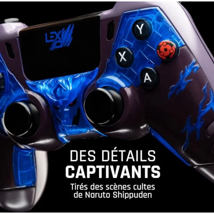 Lexip Manette Madara Design By Tsume, Gaming Controller für PC, ergonomisch mit programmierbaren Paddles, Mehrfarbig, limitierte Auflage – Bild 3