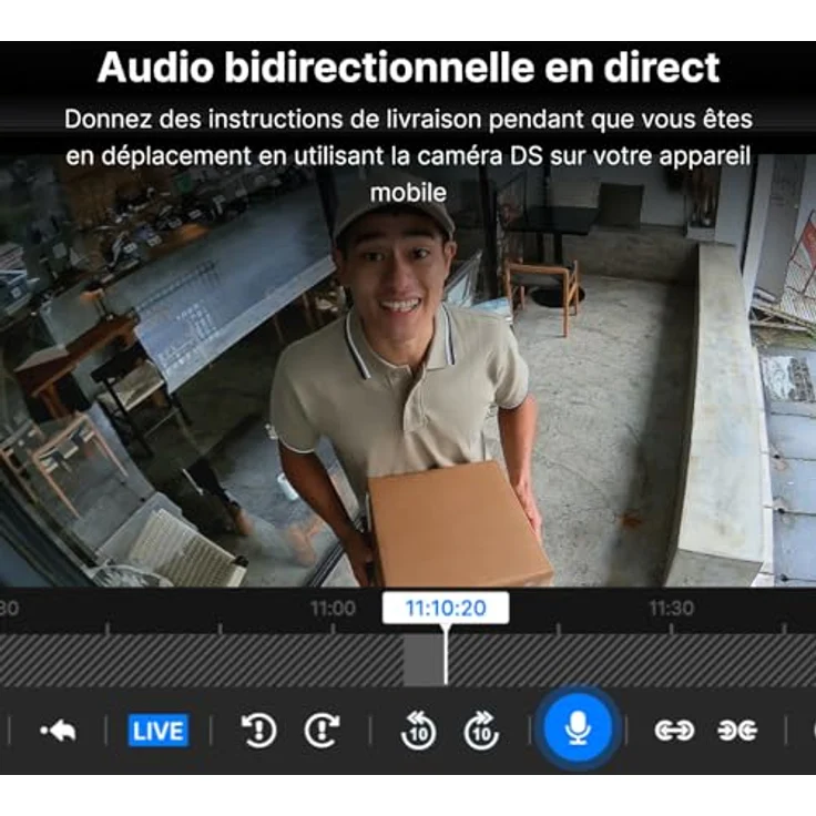 Synology CC400W Netzwerk-Überwachungskamera Farbe (Tag&Nacht) – Bild 7