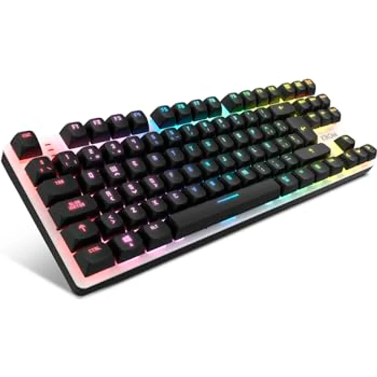 KROM KERNEL PRO - Mechanische Gaming-Tastatur RGB mit 18 Effekten, Bluetooth 5.3, TKL-Format, Hot-Swap, abnehmbare Abdeckung, spanisches Layout, schwarz oder weiß – Bild 4