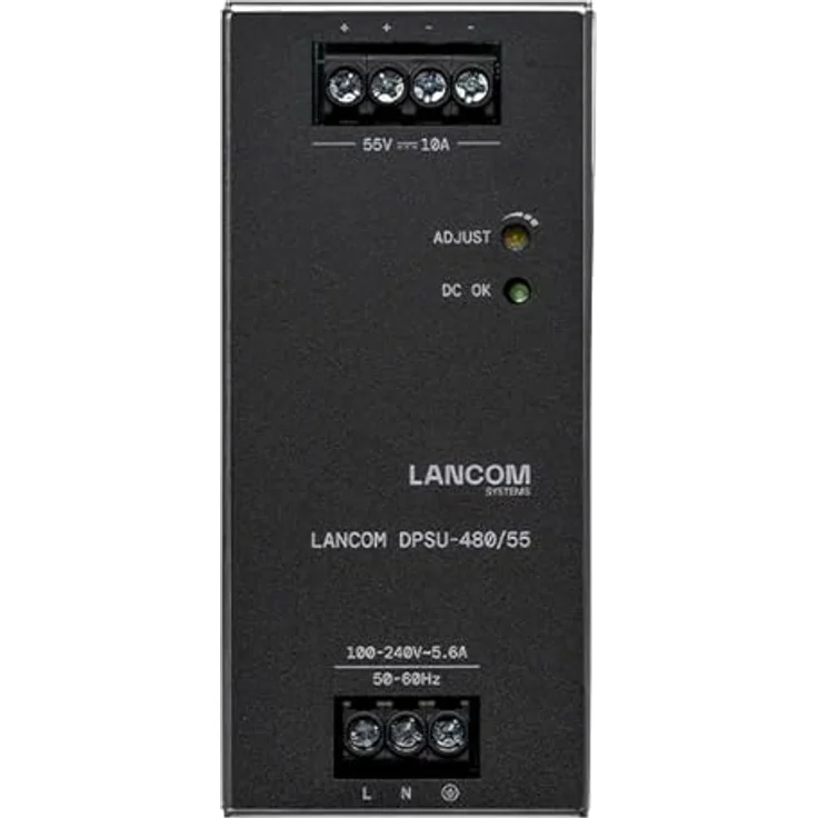 Lancom Systems SPSU-920 (480 W), Hutschienen-Netzteil für LANCOM Industrial Access Switch, Schwarz, Betriebstemperatur -30 °C bis +50 °C – Bild 3