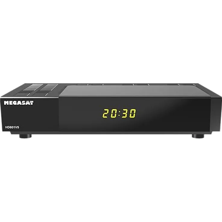 Megasat HD601V5 Full HD Single Sat-Receiver, DVB-S2 mit HDMI, SCART, USB, schwarz