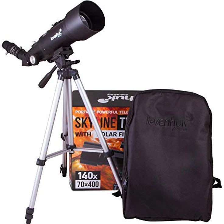 Levenhuk Teleskop AC 70/400 Skyline Travel Sun AZ 72481 – Bild 2