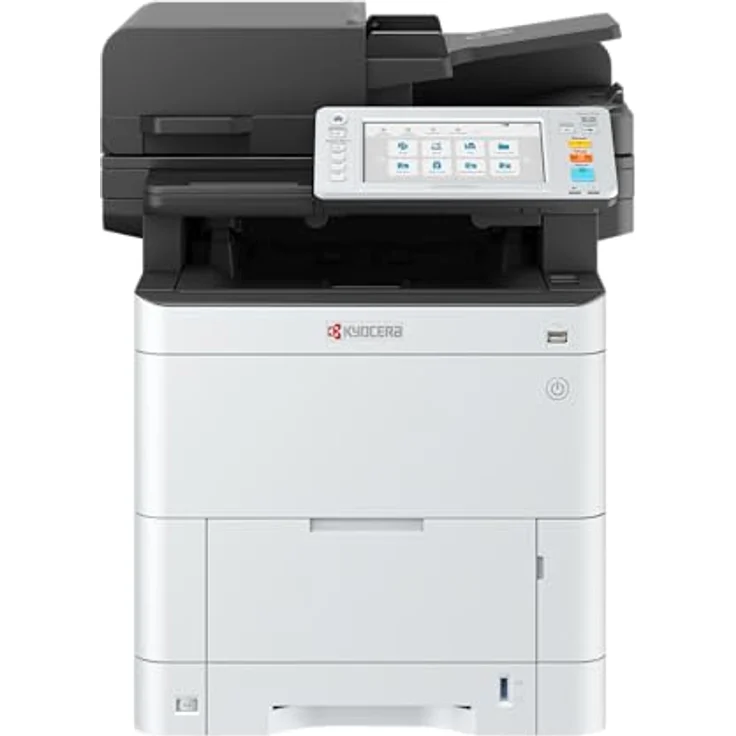 Kyocera Klimaschutz-System Ecosys MA4000cifx Farblaser Multifunktionsdrucker, Duplex-Einheit, 40 Seiten pro Minute Drucker Scanner Kopierer, Faxen, Touchpanel, Gigabit LAN, Mobile Print Funktion – Bild 1