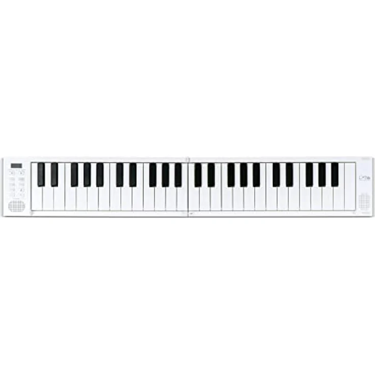 Blackstar FP-49 Touch 49 Tasten, berührungsempfindlich, tragbar, faltbar, mit USB-MIDI-Controller, mit wiederaufladbarem Akku, Weiß – Bild 1