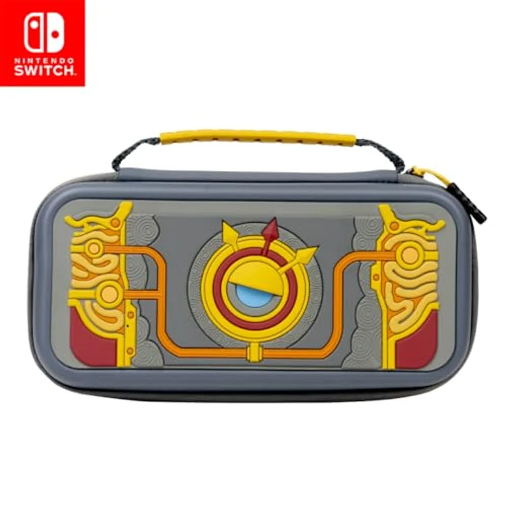 PDP Travel GLOW Case Purah Pad, luminescentes Aufbewahrungsetui mit integriertem Stand für Nintendo Switch, Switch Lite und OLED Model – Bild 1