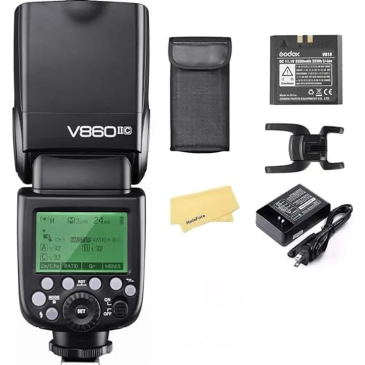 Godox V860II-C Blitzgerät für Canon DSLR-Kamera – Bild 10