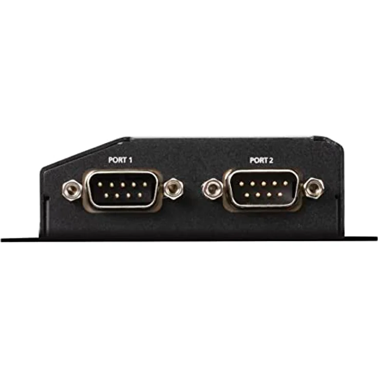 Aten SN3402, Serial Interface Extension KVM Switch mit IP-basiertem Remote-Zugriff, Schwarz – Bild 2